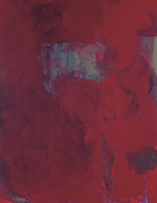 Slot 7023 Concrete Grey Acrylic paint on canvas 180 x 140 cm, 2022